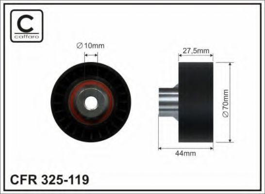 Обводной ролик CAFFARO 325-119