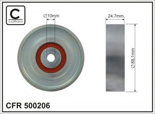 Обводной ролик CAFFARO 500206