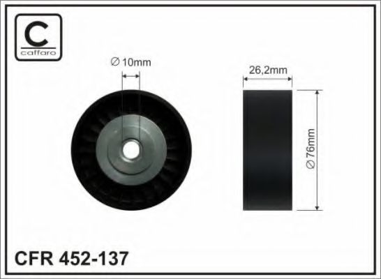 Обводной ролик CAFFARO 452-137