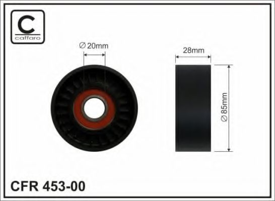 Обводной ролик CAFFARO 453-00