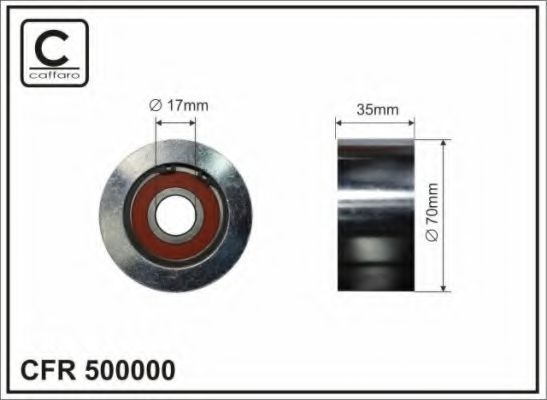 Обводной ролик CAFFARO 500000