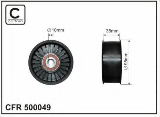 Обводной ролик CAFFARO 500049