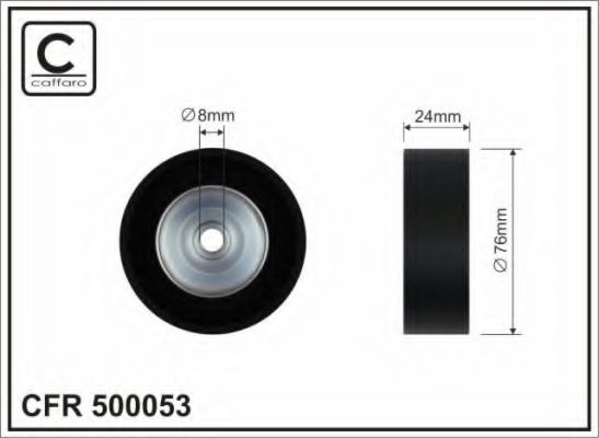 Обводной ролик CAFFARO 500053
