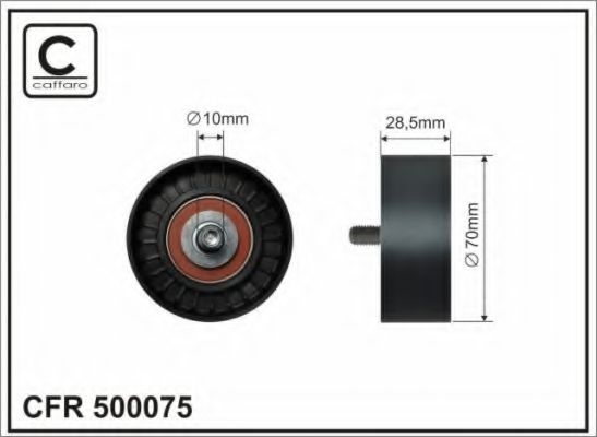 Обводной ролик CAFFARO 500075