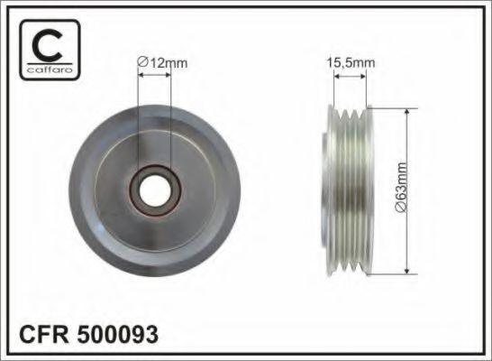 Обводной ролик CAFFARO 500093