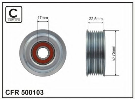 Обводной ролик CAFFARO 500103
