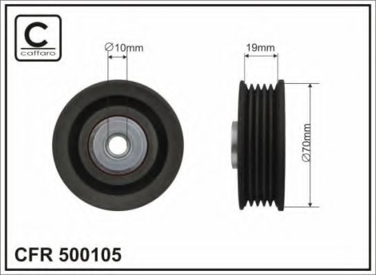 Обводной ролик CAFFARO 500105
