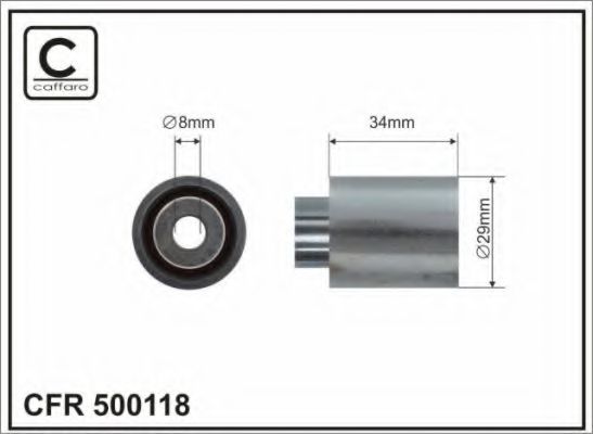 Обводной ролик ремня ГРМ CAFFARO 500118