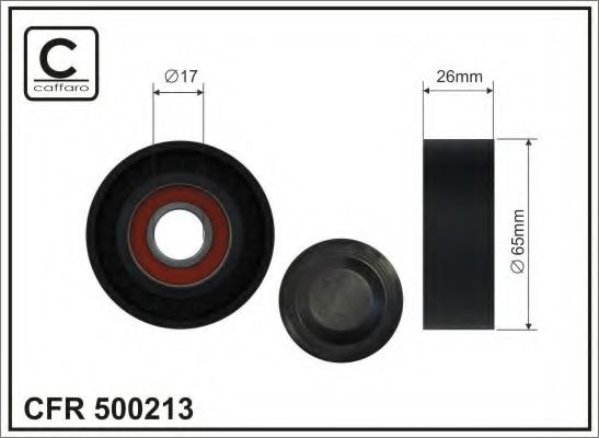 Натяжной ролик ремня ГРМ CAFFARO 500213