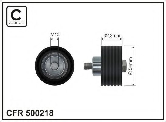 Обводной ролик CAFFARO 500218
