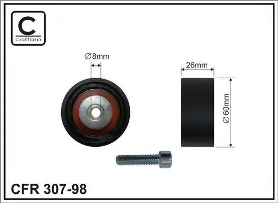 Обводной ролик CAFFARO 307-98