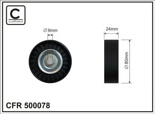 Обводной ролик CAFFARO 500078