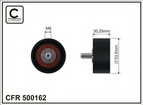 Обводной ролик CAFFARO 500162