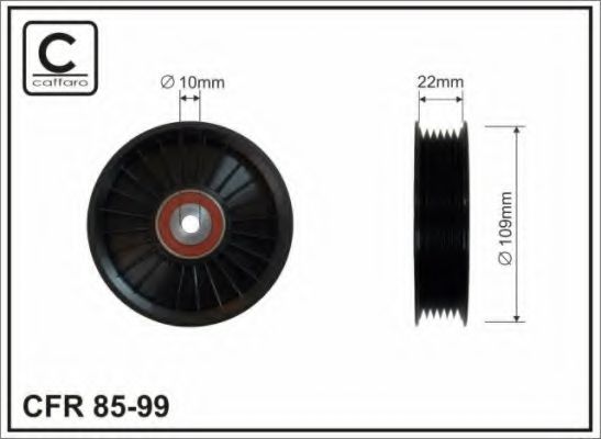Обводной ролик CAFFARO 85-99