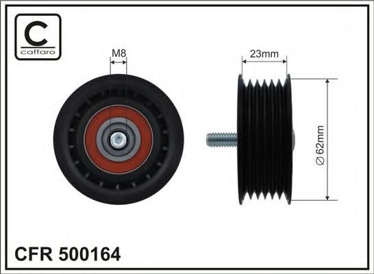 Обводной ролик CAFFARO 500164