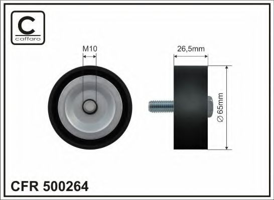 Обводной ролик CAFFARO 500264