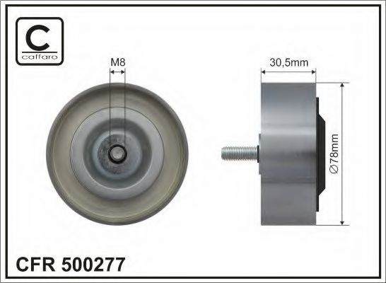Обводной ролик CAFFARO 500277