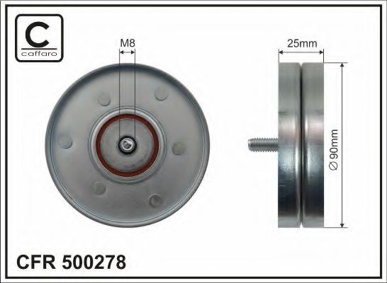 Обводной ролик CAFFARO 500278
