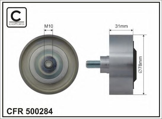 Обводной ролик CAFFARO 500284