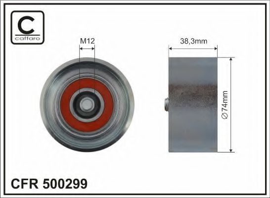 Обводной ролик CAFFARO 500299