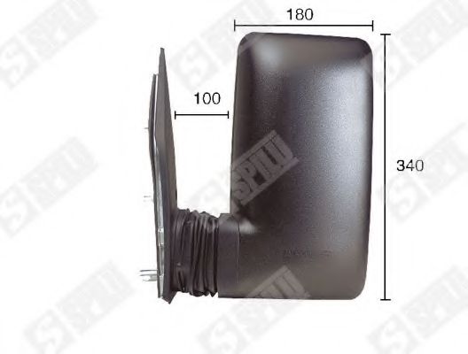 Наружное зеркало IVECO 984 729 87