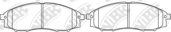 Тормозные колодки NiBK PN0372
