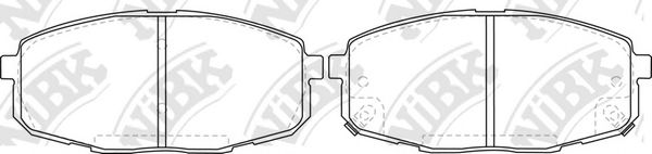 Тормозные колодки NiBK PN0373