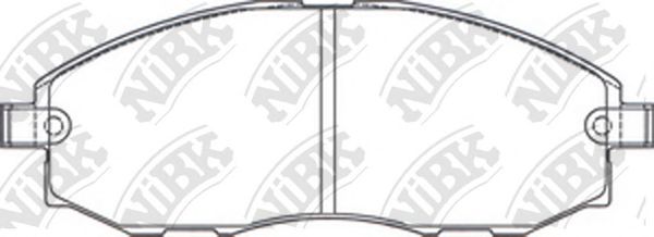 Тормозные колодки NiBK PN0434