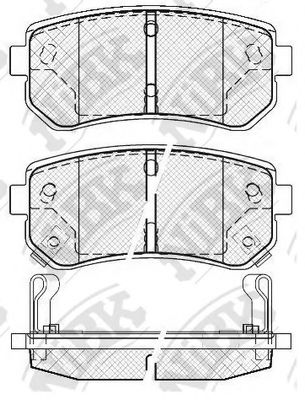 Тормозные колодки NiBK PN0436