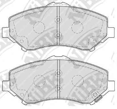 Тормозные колодки NiBK PN0496