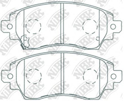 Тормозные колодки NiBK PN1194