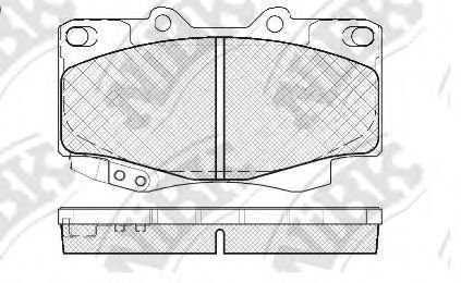 Тормозные колодки NiBK PN1830