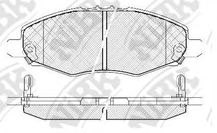 Тормозные колодки NiBK PN1831