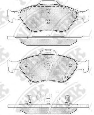 Тормозные колодки NiBK PN1839