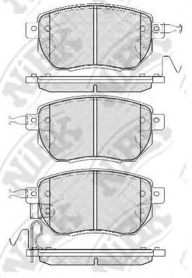 Тормозные колодки NiBK PN2901