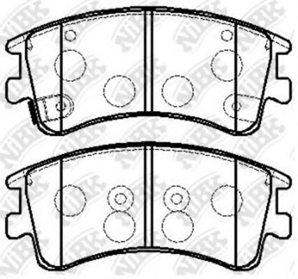 Тормозные колодки NiBK PN5526