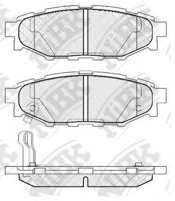 Тормозные колодки NiBK PN7501