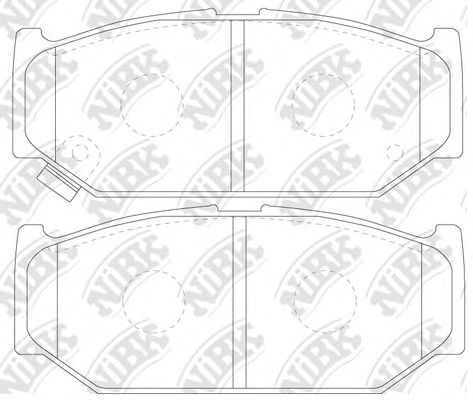 Тормозные колодки NiBK PN9529