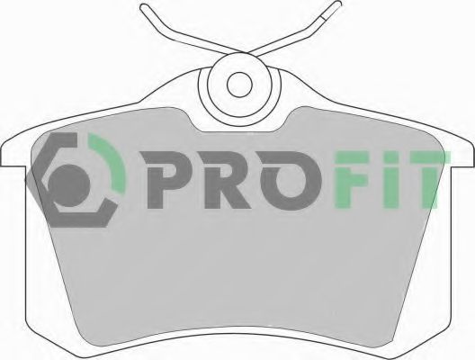 Тормозные колодки PROFIT 5000-0541