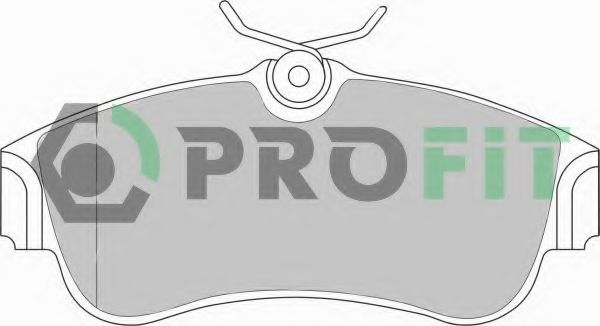 Тормозные колодки PROFIT 5000-0604