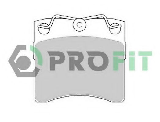 Тормозные колодки PROFIT 5000-0722