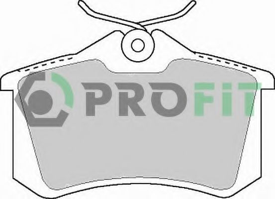 Тормозные колодки PROFIT 5000-1083