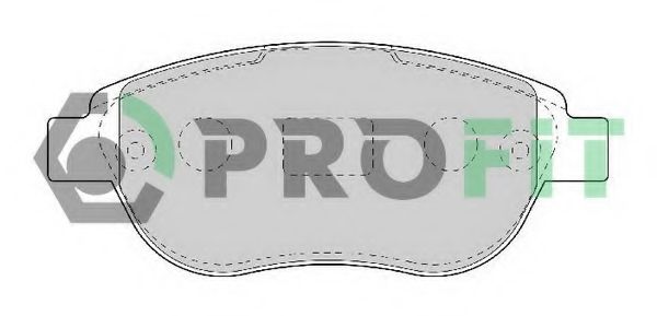 Тормозные колодки PROFIT 5000-1476