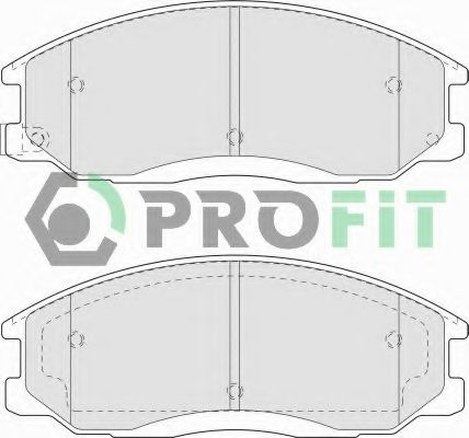 Тормозные колодки PROFIT 5000-1605