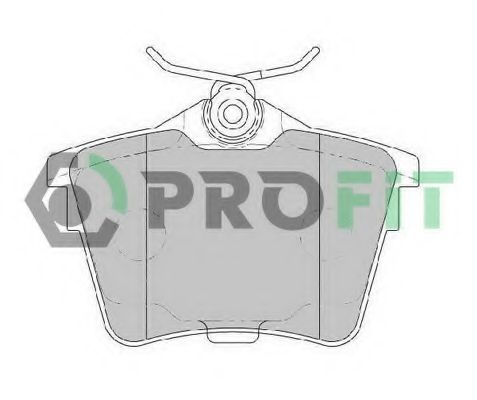Тормозные колодки PROFIT 5000-1727