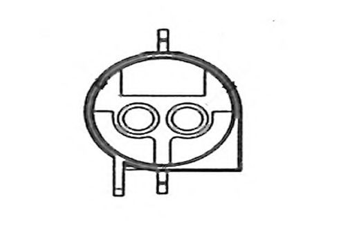 Вентилятор охлаждения двигателя FORD 1017982