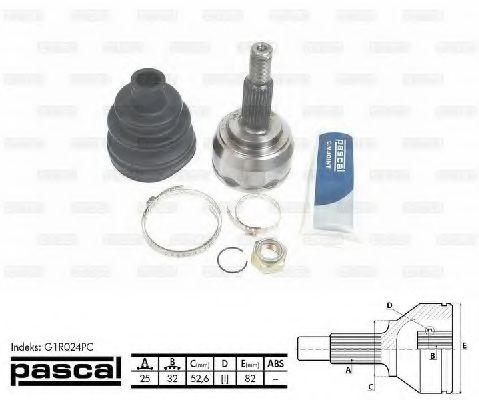 ШРУС с пыльником RENAULT 8200441340 ШРУС с пыльником RENAULT 8200441340