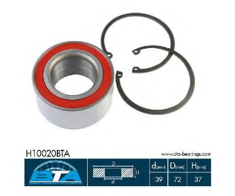 Подшипник ступицы BTA H10020BTA