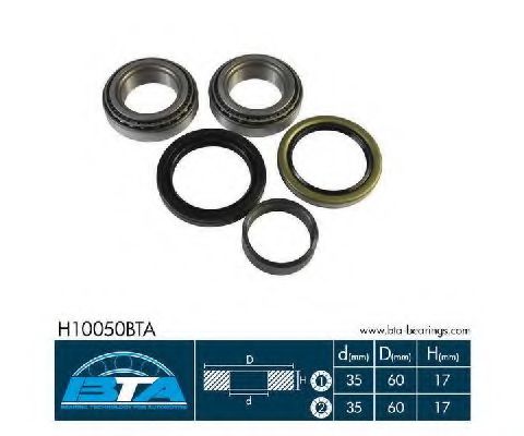 Подшипник ступицы BTA H10050BTA