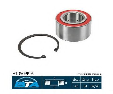 Подшипник ступицы на Hyundai Sonata (Хендай Соната) 2, 3, 4, 5, 6 ...